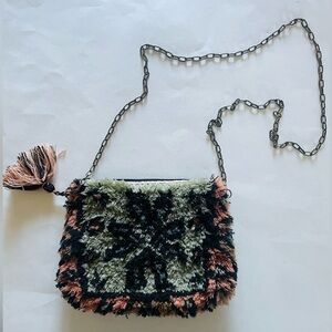 Grace & Lace Shag Clutch / Purse